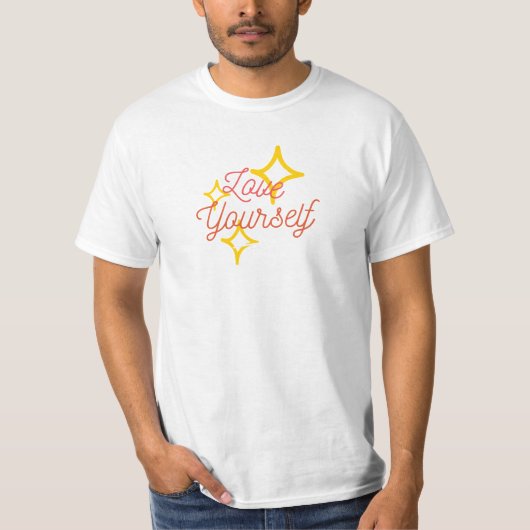 hou van jezelf t-shirt (Voorkant)