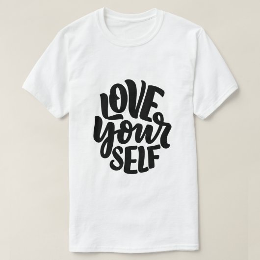 Hou van jezelf t-shirt (Design voorkant)
