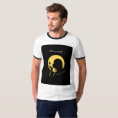 'Hou van jezelf thema T-shirt' T-shirt (Voorkant volledig)
