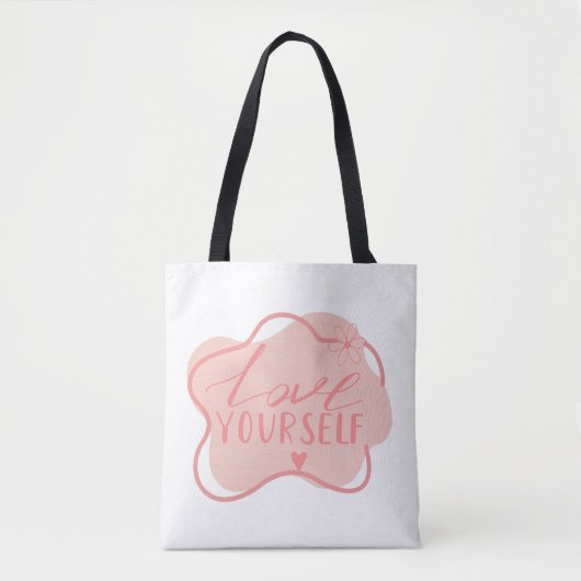 Hou van jezelf  tote bag (Voorkant)