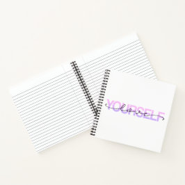 Hou van jezelf Valentijn kalligrafie | Notitieboek