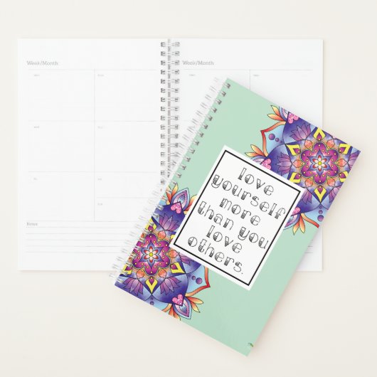 Hou van jezelf | Weekplanner | Notitieboek (Display)