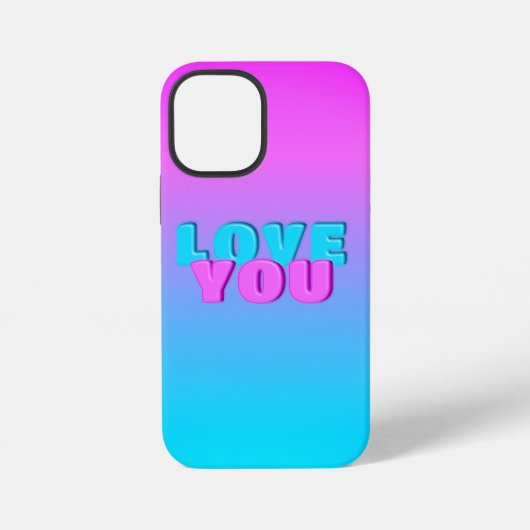 hou van jou iPhone hoesje (Achterkant)