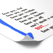 hou van jullie allemaal poster autisme (Hoek)