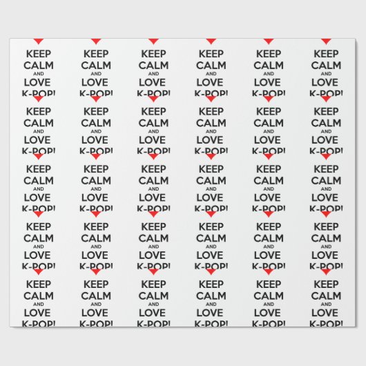 Hou van K-Pop! Cadeaupapier (Vlak)