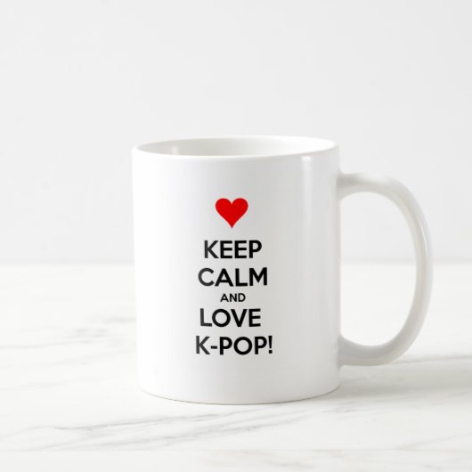 Hou van K-Pop! Koffiemok (Rechts)