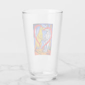 Hou van kangoeroes Australisch dier Glas (Achterkant)