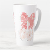 Hou van kersen veel grappig fruit latte mok (Rechterhoek)