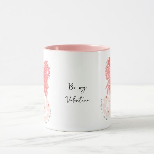 Hou van kersen veel grappig fruit mok (Midden)