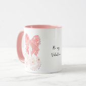 Hou van kersen veel grappig fruit mok (Voorkant links)