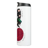 Hou van kersen veel grappig fruit thermosbeker (Geroteerd rechts)