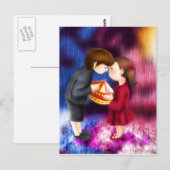 Hou van me als je bent briefkaart (Voorkant / Achterkant)