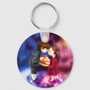 Hou van me als je bent sleutelhanger