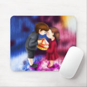 Hou van me als je mousepad durft te dweilen muismat (Met muis)