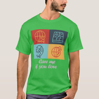 Hou van me als je retro geeft t-shirt