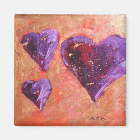 Hou van me drie keer magneet (Voorkant)