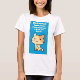 hou van me en maak me gelukkig t-shirt