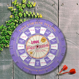"Hou van me, hou van me niet" Fortune Telling Dart Dartbord