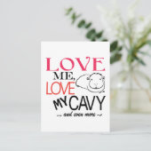 Hou van me, hou van mijn jas briefkaart (Staand voorkant)