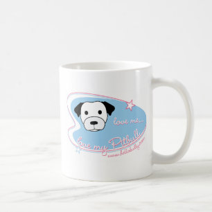 Hou van me... hou van mijn Pitbull! KoffieMok