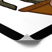 Hou van me... hou van mijn varken poster (Hoek)