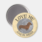 Hou van me, hou van mijn Wiener Magneet (Voorkant / Achterkant)