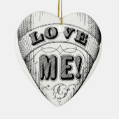 Hou van me keramisch ornament (Rechts)