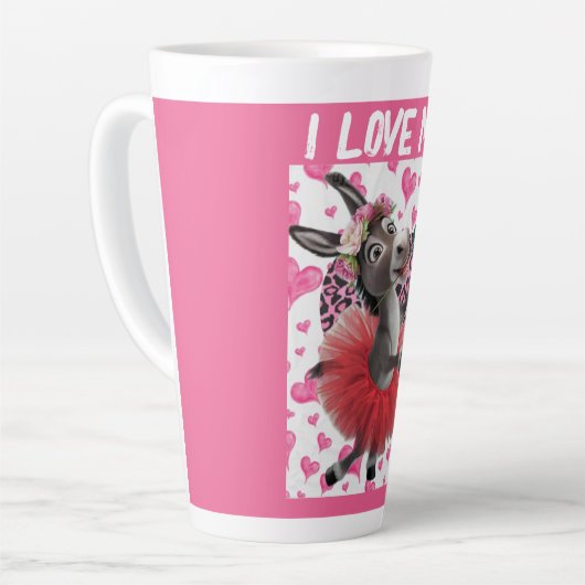 Hou van me latte mok (Linkerhoek)