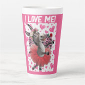 Hou van me latte mok (Voorkant)