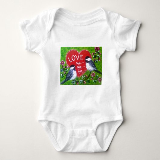 "Hou van me...ME...me" Romper (Voorkant)