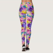 Hou van me wat Abstracte Leggings (Achterkant)