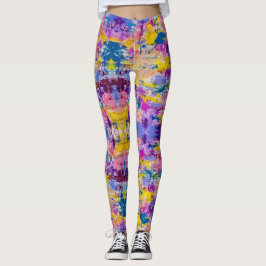 Hou van me wat Abstracte Leggings