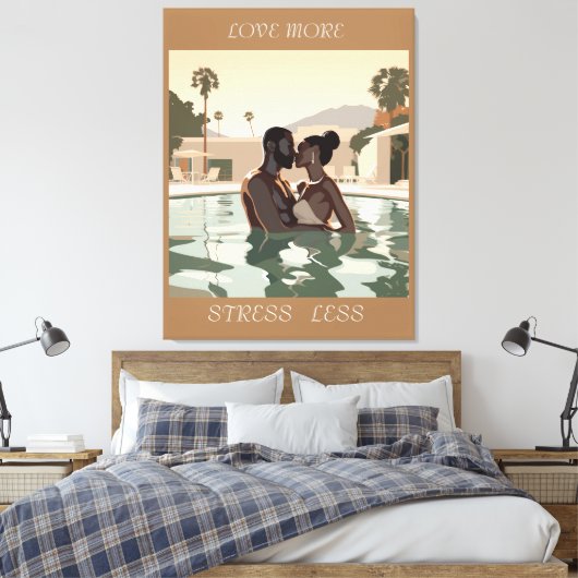 HOU VAN MEER DESIGN #1 CANVAS AFDRUK (Insitu (Slaapkamer))