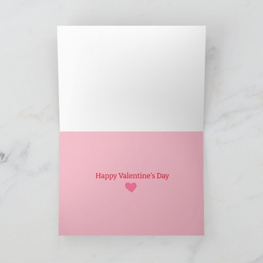 Hou van meer Valentijnsdag Kaart (Binnen)