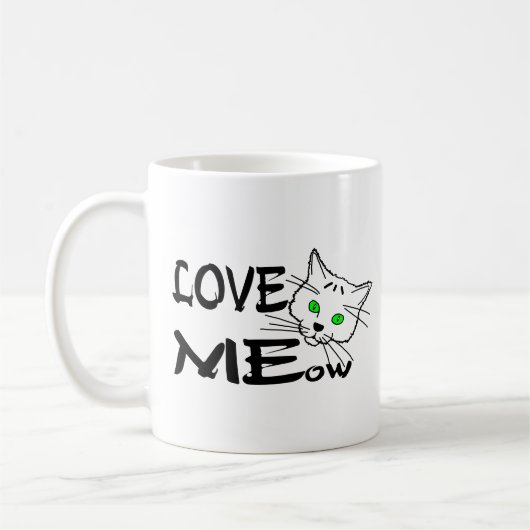 Hou van meow koffiemok (Links)