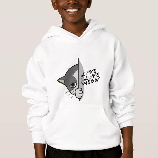 Hou van miauw Kattenliefhebber Design #Catlover #C (Voorkant)