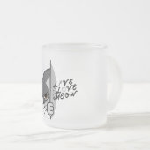 Hou van miauw Kattenliefhebber Design #Catlover #C Matglas Koffiemok (Voorkant rechts)