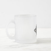 Hou van miauw Kattenliefhebber Design #Catlover #C Matglas Koffiemok (Links)