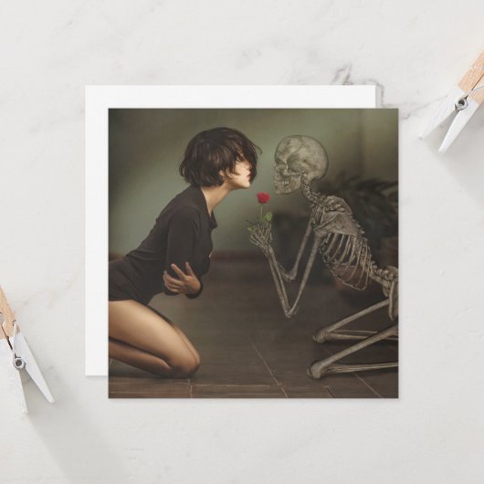 hou van mij voor altijd kaart (Voorkant / Achterkant in situ)