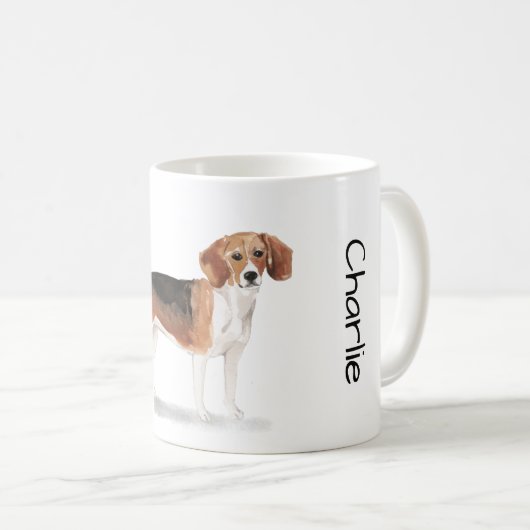 Hou van mijn Beagle Koffiemok (Voorkant rechts)