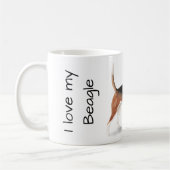Hou van mijn Beagle Koffiemok (Links)