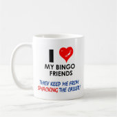 Hou van mijn Bingo Friends! Koffiemok (Links)