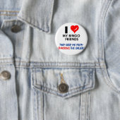 Hou van mijn Bingo Friends! Ronde Button 5,7 Cm (In situ)