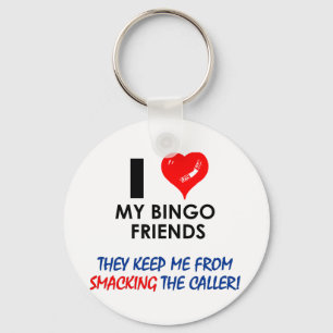 Hou van mijn Bingo Friends! Sleutelhanger