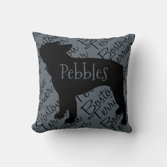 Hou van mijn Boston Terrier hond Kussen (Voorkant)