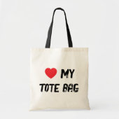 Hou van mijn Canvas tas (Voorkant)