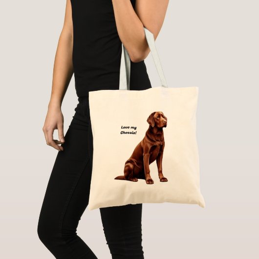 Hou van mijn Chessie! Tote Bag (Voorkant (product))