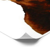 hou van mijn chocoladelab-poster poster (Hoek)