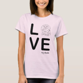 Hou van mijn Doodle T-shirt