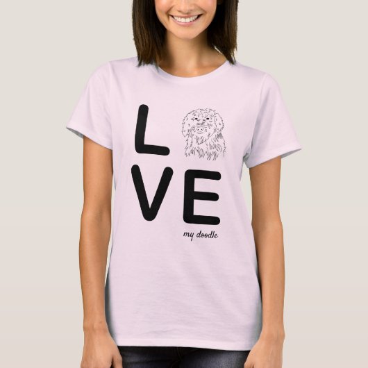 Hou van mijn Doodle T-shirt (Voorkant)